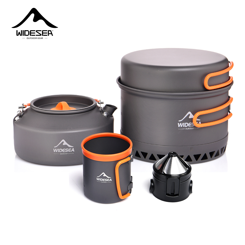 Outdoor Camping Essentials - Camping Tableware Outdoor Cookware Set Pots