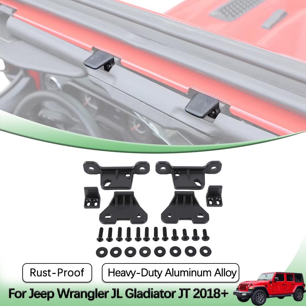 Outdoor Camping Jeep - Car Roof Hardtop Mount Bracket Kit