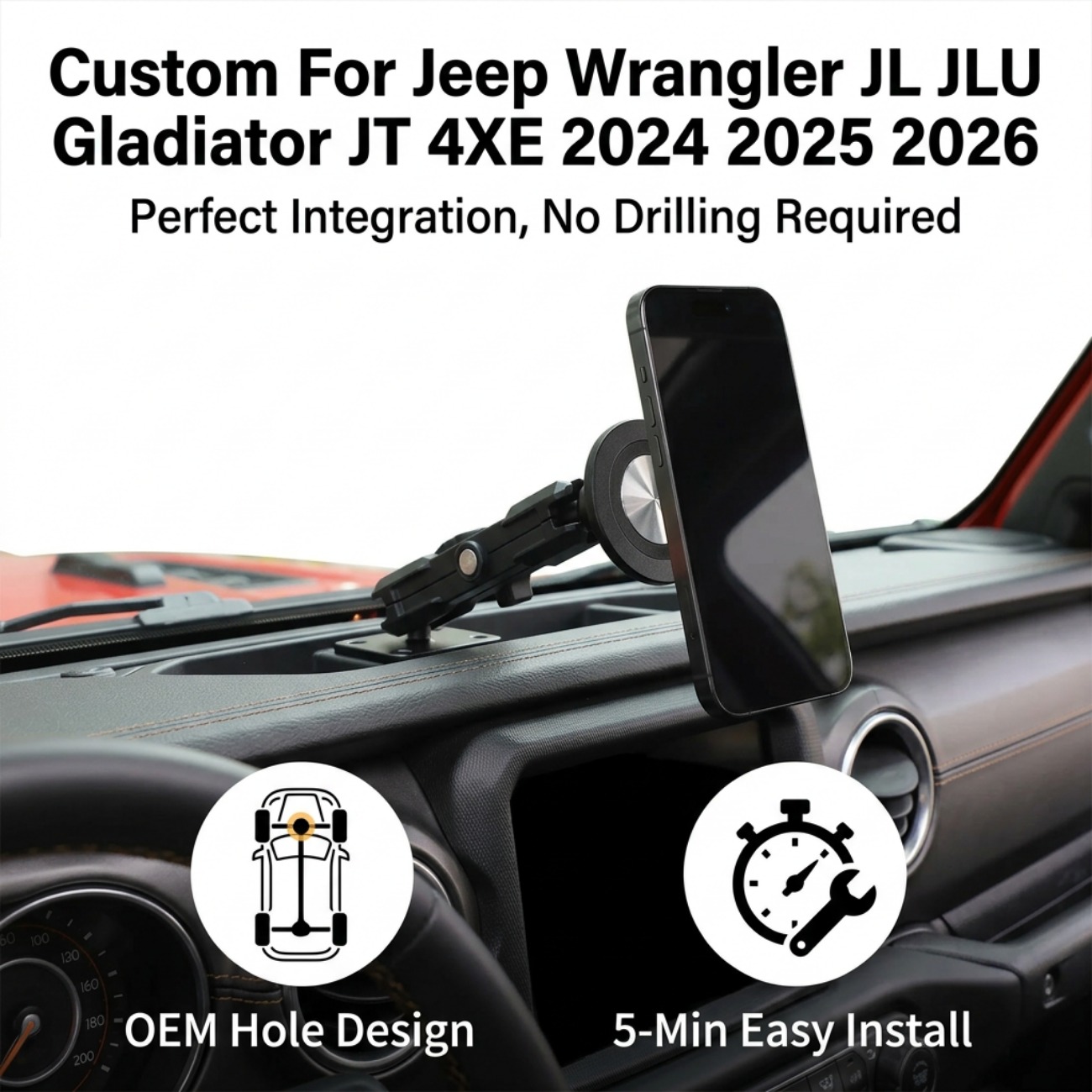 Car Cell Phone Holder Magnetic - огляд і ціна Outdoor Camping Jeep