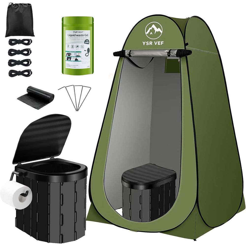 Portable Toilet Kit, Camping T - огляд і ціна Outdoor Camp