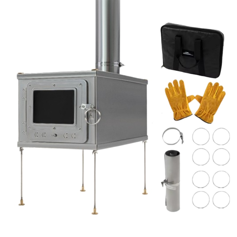 Foldable  Tent Stove Lightweig - огляд і ціна Outdoor Camping Stove Wood