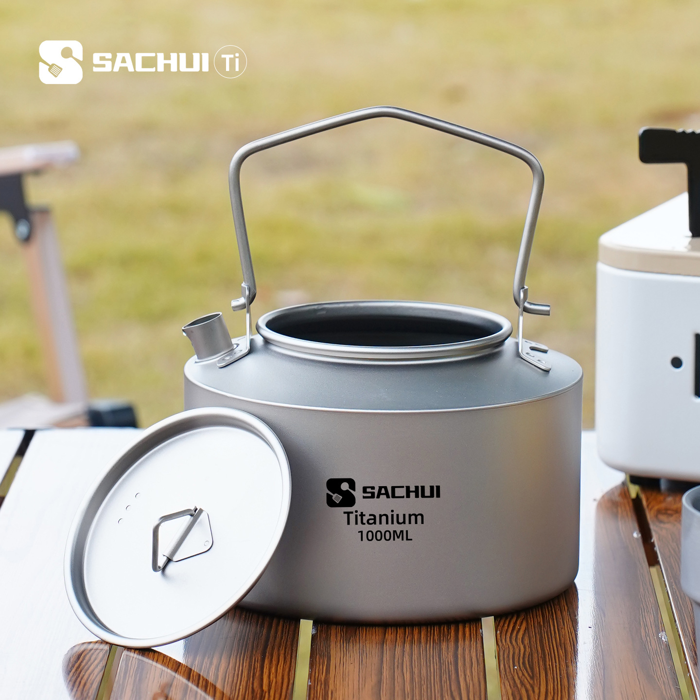 1000ML Pure Titanium Kettle Ou - огляд і ціна Outdoor Camping Essentials