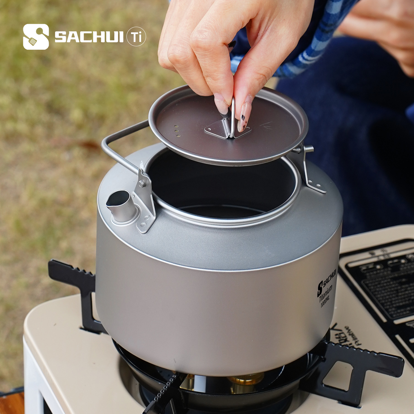 1000ML Pure Titanium Kettle Ou - огляд і ціна Outdoor Camping Essentials