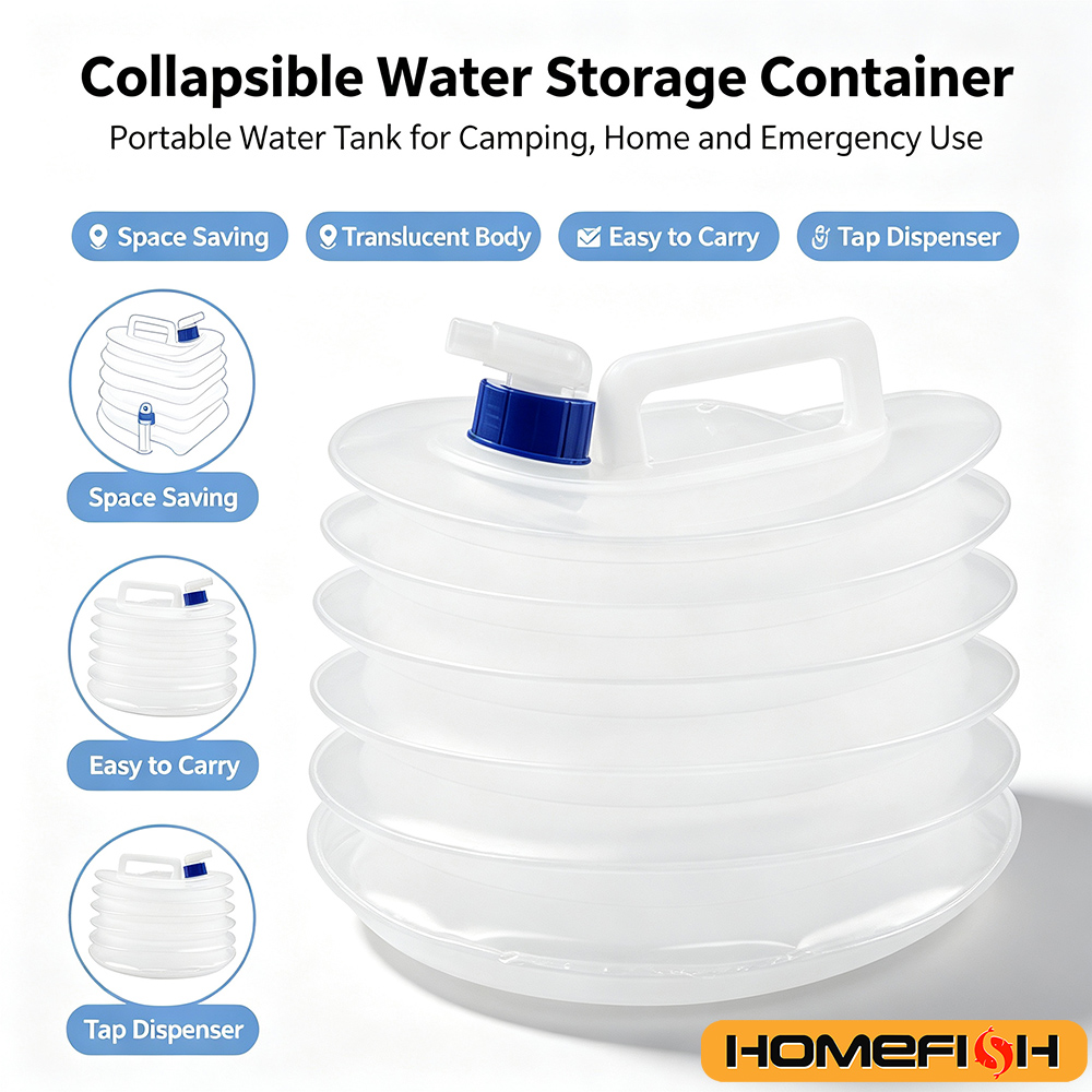 Portable Collapsible Water Sto - огляд і ціна Outdoor Camping Water Tank