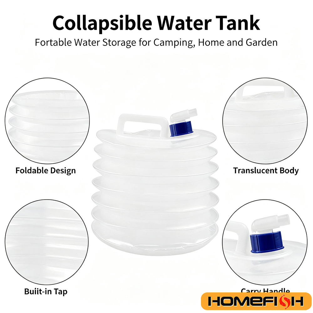 Portable Collapsible Water Sto - огляд і ціна Outdoor Camping Water Tank