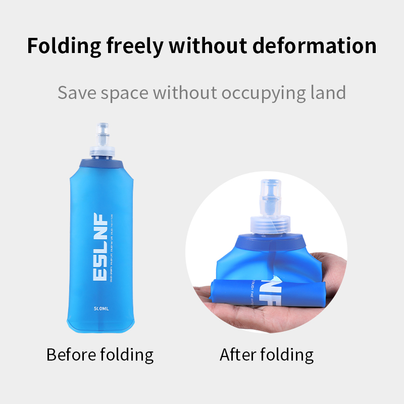 500ml Collapsible Water Bottle - огляд і ціна Outdoor Camping Water Tank