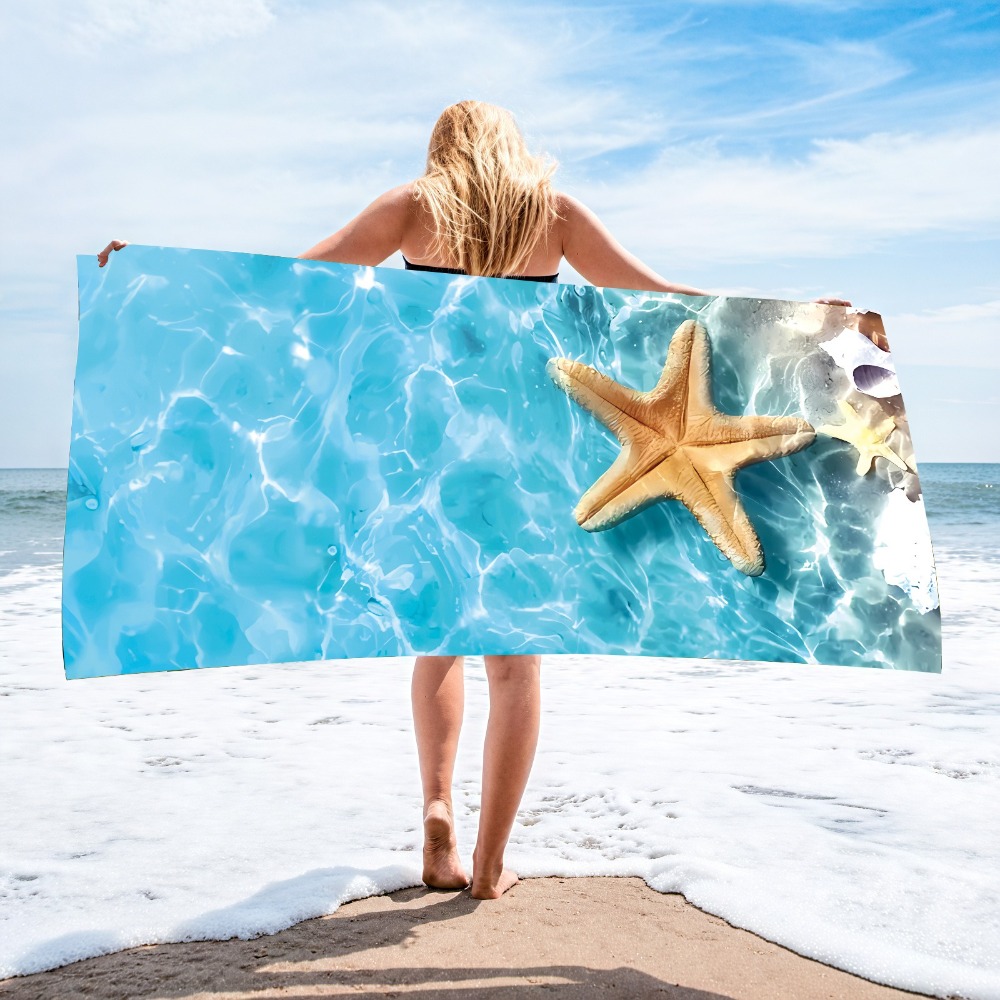 27.5x55inch Blue Ocean Jellyfi - огляд і ціна Outdoor Camping Blanket