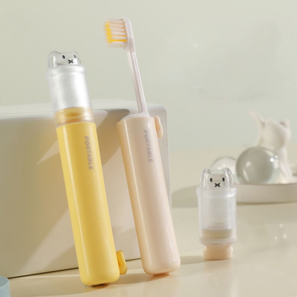 Cute 2-IN-1 Travel Toothbrush  - огляд і ціна Travel Outdoor Camping Youtube