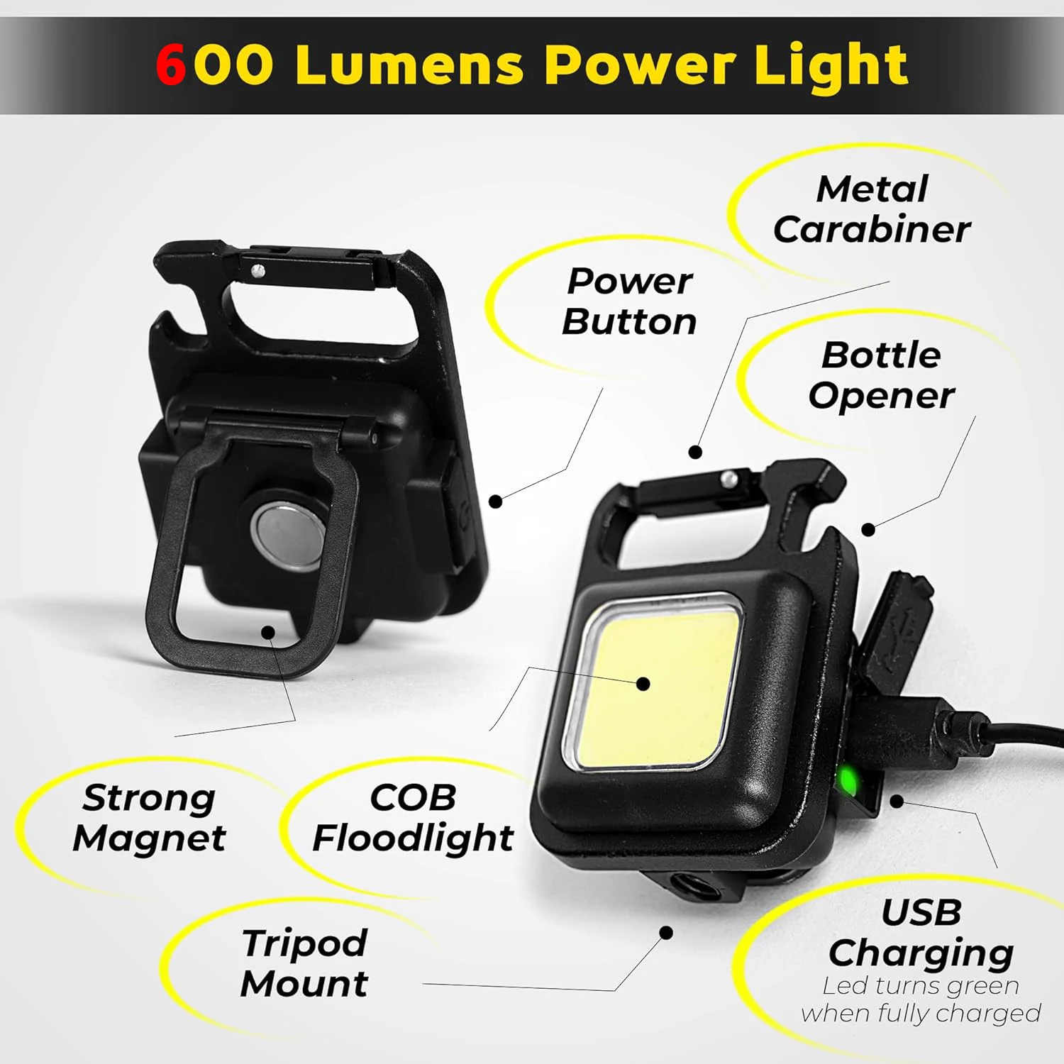 Portable Keychain Light Mini M - огляд і ціна Outdoor Camping Glamping
