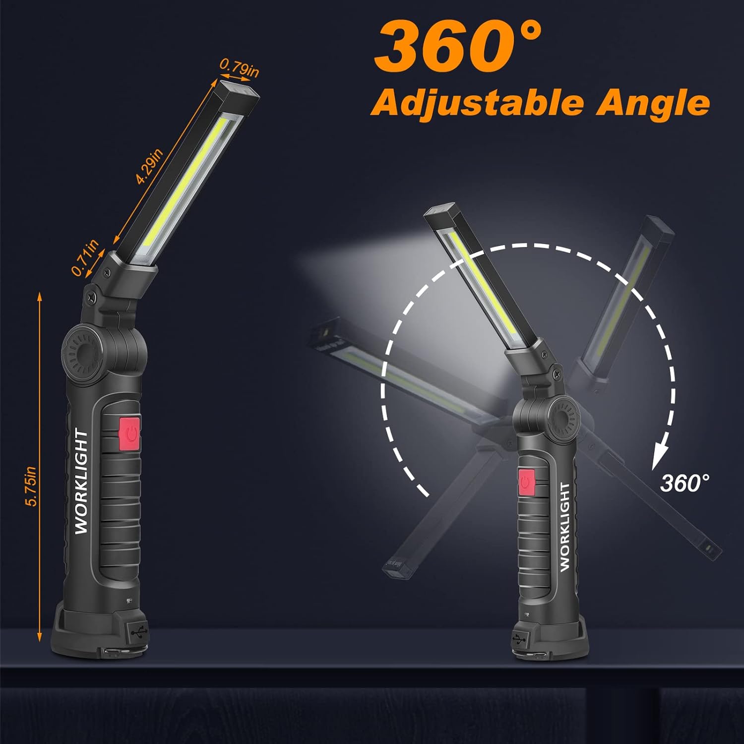 Portable Handheld Flashlight U - огляд і ціна Outdoor Camping Glamping