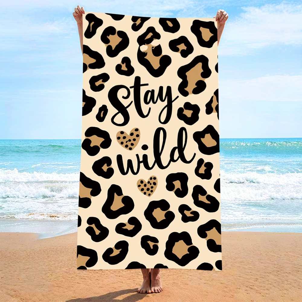 Leopard Print Printing Quick-d - огляд і ціна Outdoor Camping Blanket
