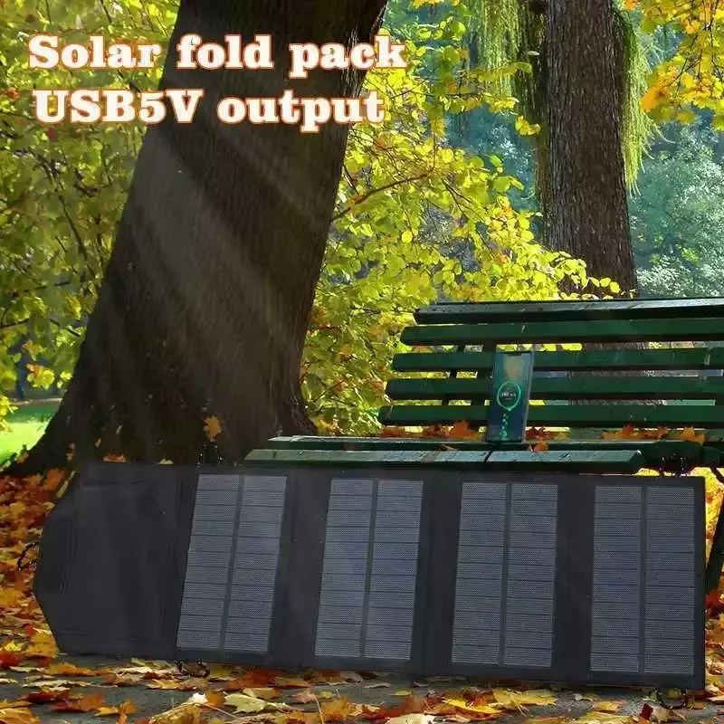 500W Foldable Solar Panel 4-Pa - огляд і ціна Zd Outdoor Camping