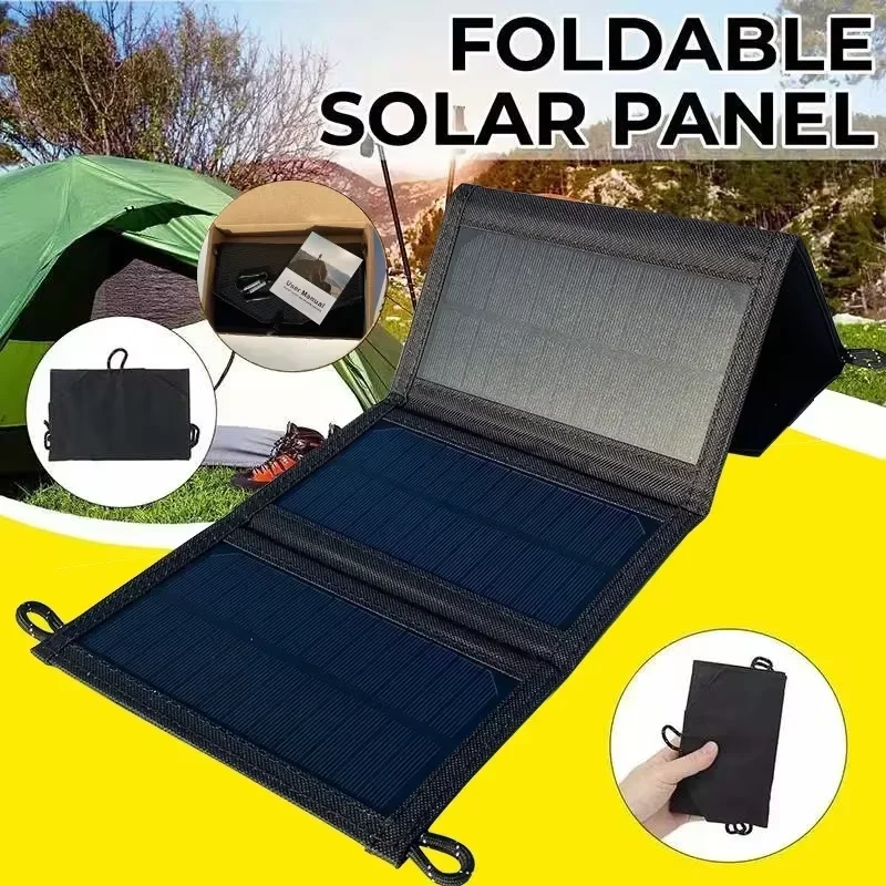 500W Foldable Solar Panel 4-Pa - огляд і ціна Zd Outdoor Camping