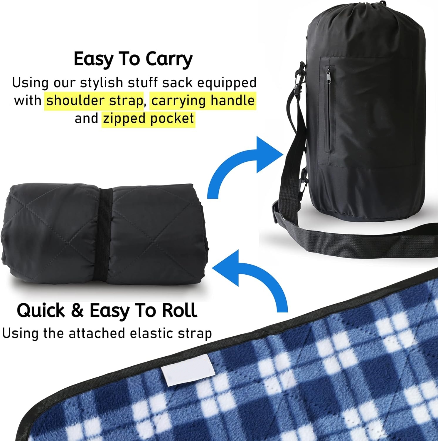Large Waterproof Outdoor Blank - огляд і ціна Outdoor Camping Blanket