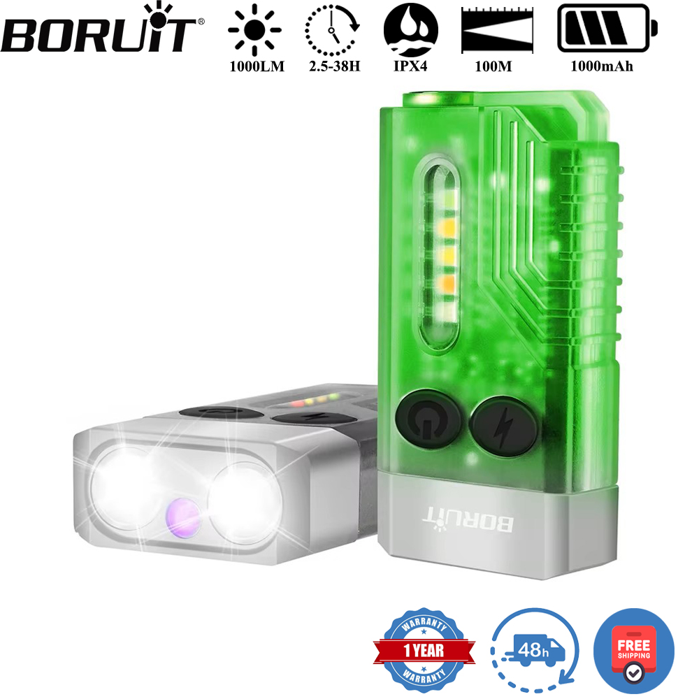 BORUiT V10 Keychain UV LED EDC - огляд і ціна Outdoor Camping Glamping