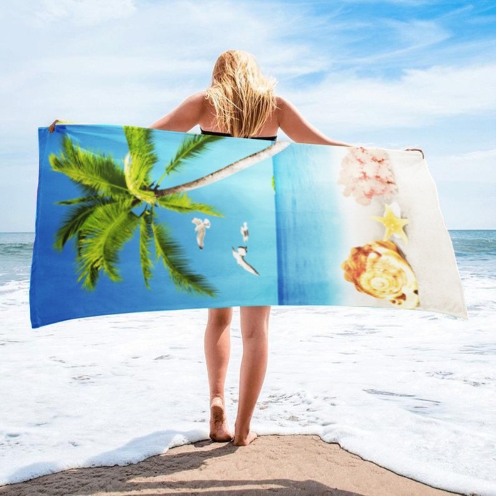 Leopard Print Bath Towel 70x14 - огляд і ціна Outdoor Camping Blanket