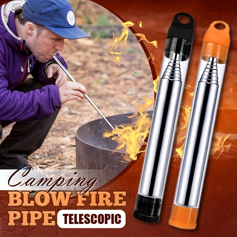 2pcs Stainless Steel Fire Blow - огляд і ціна Travel Outdoor Camping Youtube