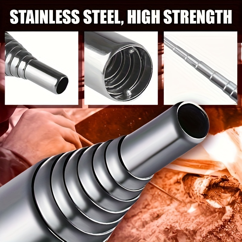 2pcs Stainless Steel Fire Blow - огляд і ціна Travel Outdoor Camping Youtube