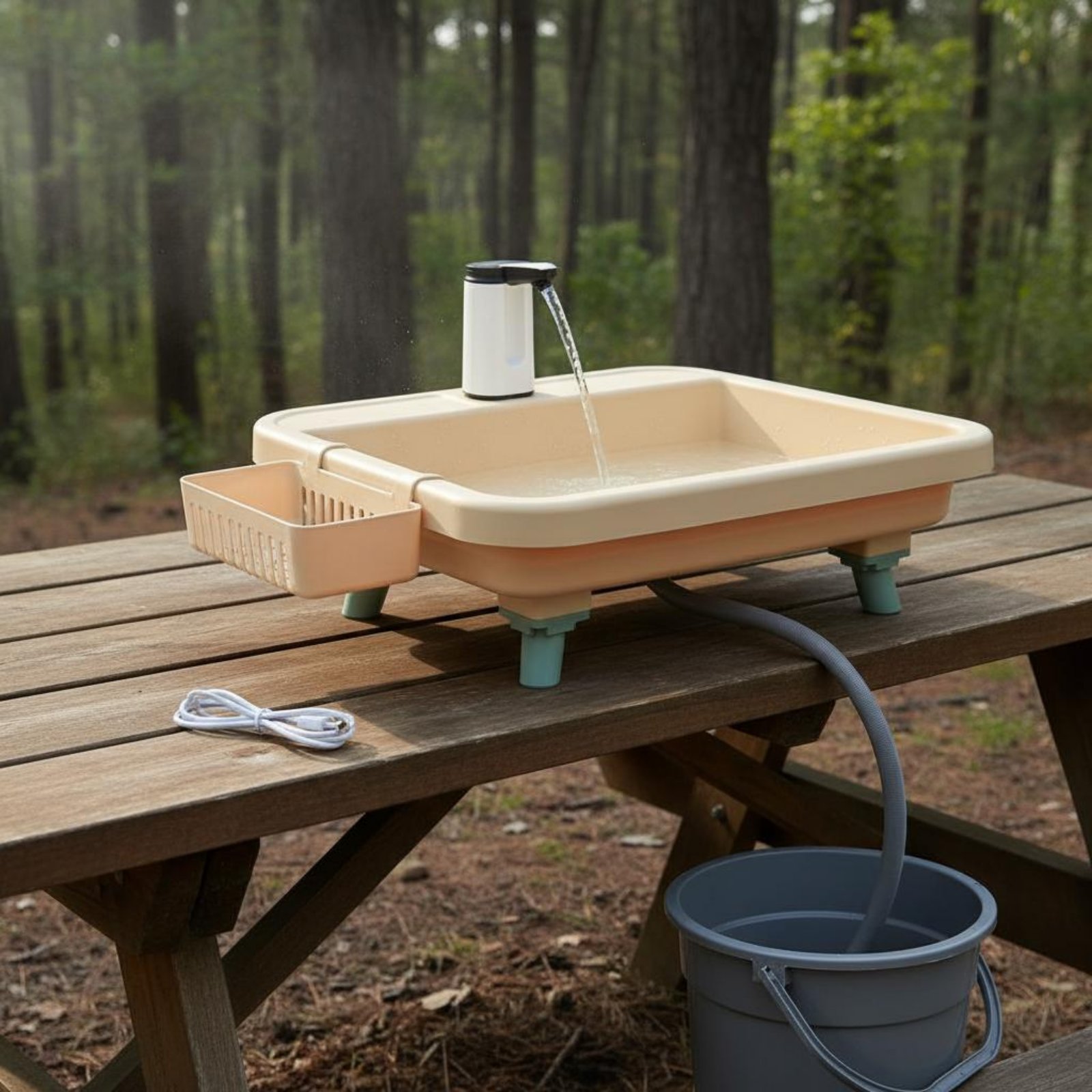 Portable Hand Washing Station  - огляд і ціна Outdoor Camp