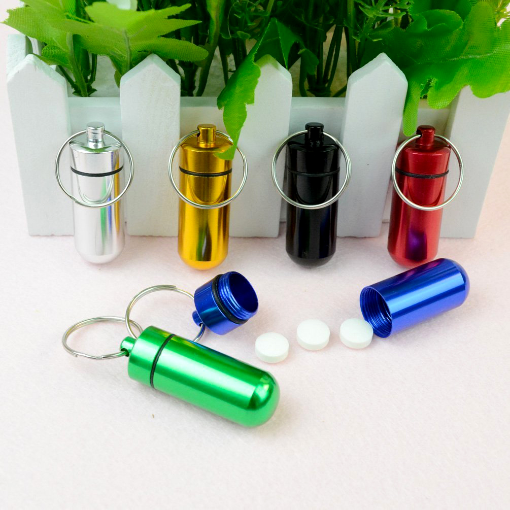 90Pcs Mini Pill Box Keychain W - огляд і ціна Travel Outdoor Camping Youtube