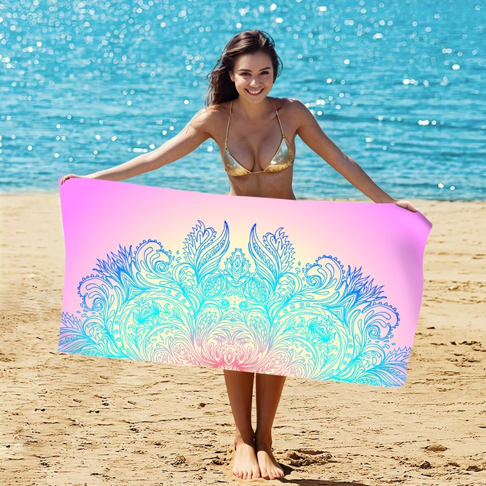 Mysterious Pattern Beach Towel - огляд і ціна Outdoor Camping Blanket
