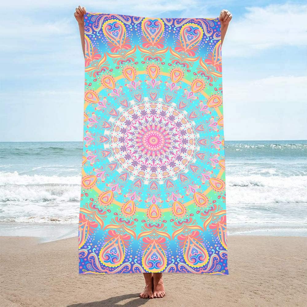 Mysterious Pattern Beach Towel - огляд і ціна Outdoor Camping Blanket