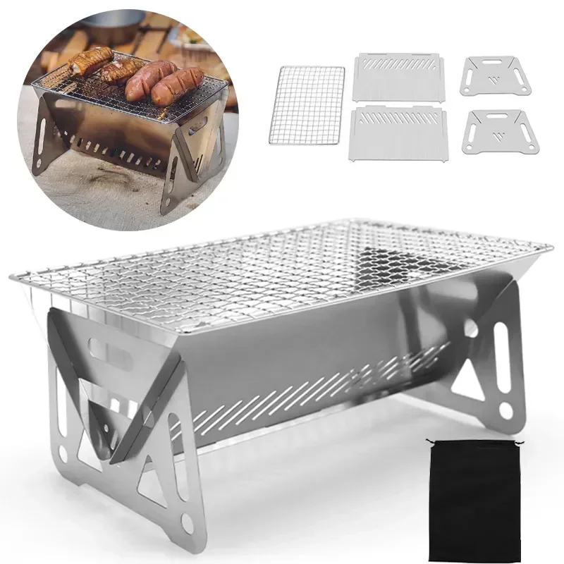 Portable Folding Barbecue Gril - огляд і ціна Outdoor Camping Gas Heater
