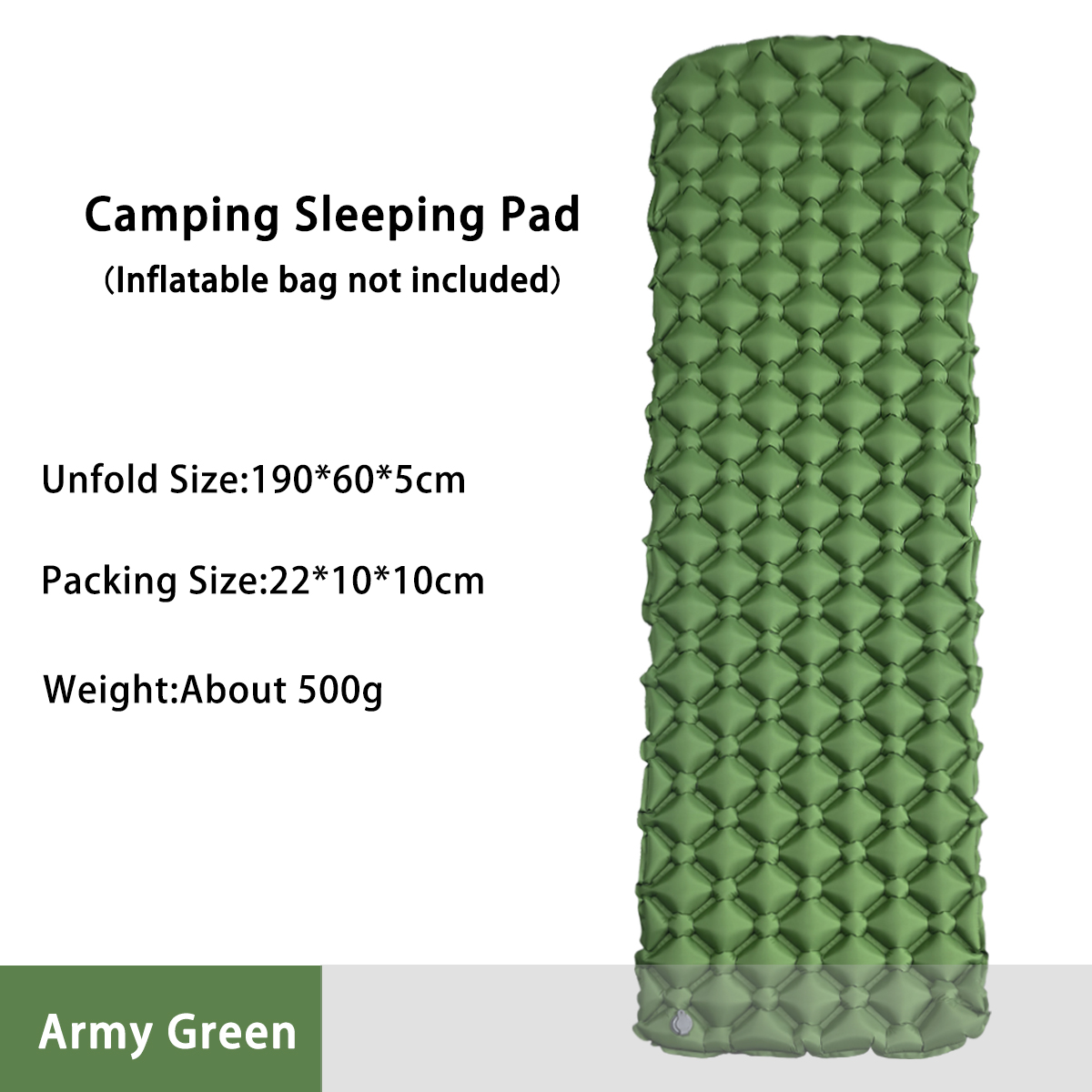 Camping Inflatable Mattress in - огляд і ціна Outdoor Camping Blanket
