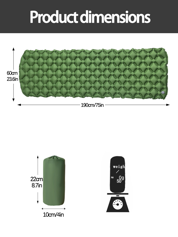 Camping Inflatable Mattress in - огляд і ціна Outdoor Camping Blanket