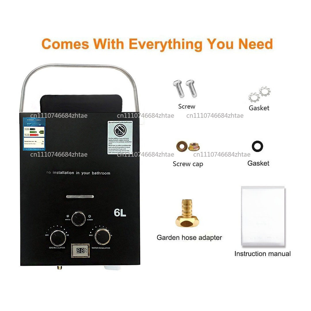 Propane LPG  Gas Tankless Wate - огляд і ціна Outdoor Camping Gas Heater